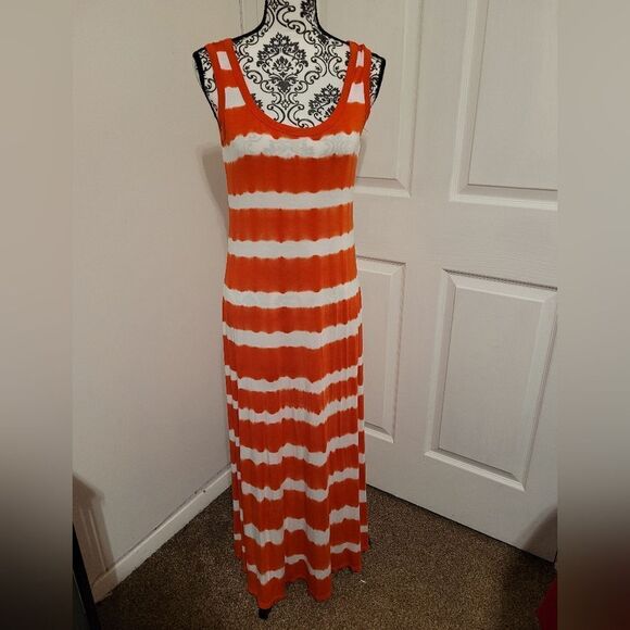 Calvin Klein tye dyed maxi dress - Picture 2 of 6